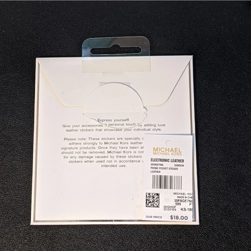 Michael Kors Phone Pocket Sticker